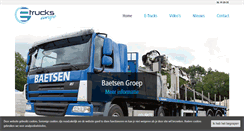 Desktop Screenshot of e-truckseurope.com